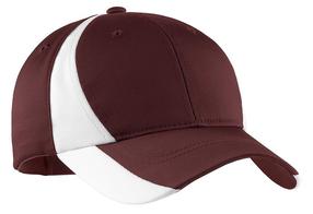 Maroon/White